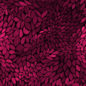 ColorLeaves MINI - mono rosenrot - Bio-Sommersweat 290 g/m2 - VORBESTELLUNG