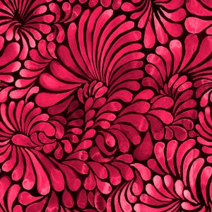 ColorDrops MAXI - dark mono rotpink - Modaljersey - VORBESTELLUNG