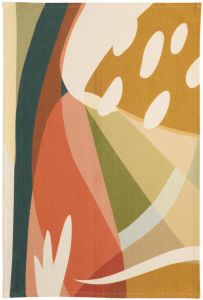 Recyceltes Geschirrtuch Revao Multico 50 X 70 cm - rot