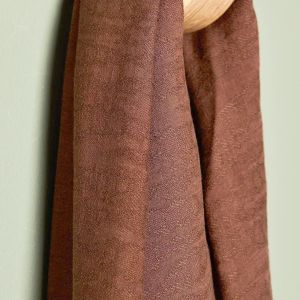 Hoya Jacquard - Pecan - Leinenmischgewebe