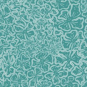 MagicBlossom - türkis - Softshell - VORBESTELLUNG