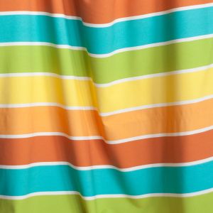 SpringStripes - türkis - Bio-Jersey